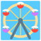 Ferris Wheel emoji on Mozilla